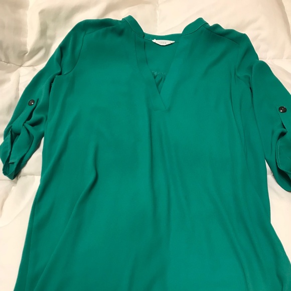 Green Lush Polyester Top - Picture 4 of 8